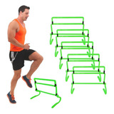 Set De 6 Vallas Para Entrenamiento De Altura Ajustable Vde