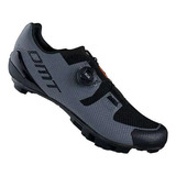 Zapatilla Ciclismo Mtb Dmt Km3 Gris/negro