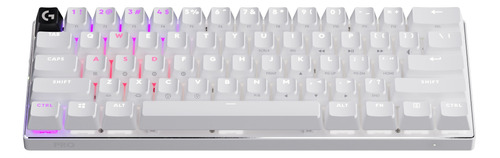 Teclado Inalámbrico Logitech G Pro X 60 Lightspeed Blanco