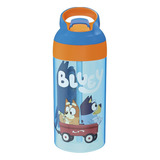 Zak - Termo Vaso Con Tapa Y Popote Antiderrame Color Bluey Wagon