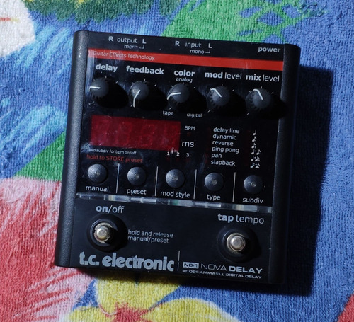 Tc Electronic Nova Delay C/ Fonte Original - Willaudio