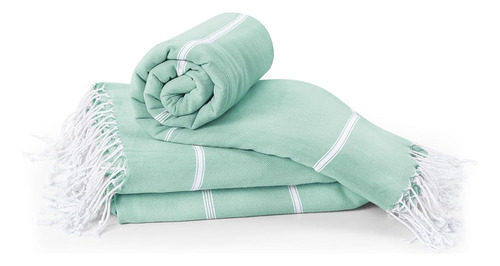 Utopia Towels Pack De 2 Toallas De Playa Turcas (40x72 Pulga
