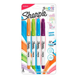 Sharpie Resaltador Note Tropical X4und 2132980