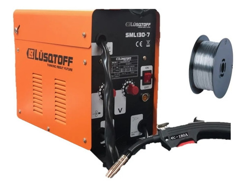 Soldadora Mig Lusqtoff 120 Amp Sml 130+ Alambre Flux 