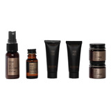 Beardbrand Gold Line Starter Kit Para Barba Y Cabello