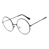 Óculos Redondo Transparente Harry - Sem Grau - Unisex Promo