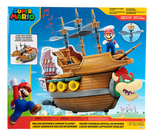Super Mario - Set De Juego De Buques Aéreos De Lujo