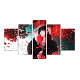 Cuadro Decorativo  Naruto Itachi Akatsuki 125cm Por 70cm 