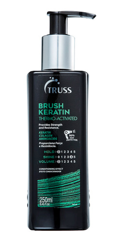 Truss Brush Thermo-activated Keratin 250ml Protetor + Brinde