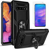 Funda + Protector De Pantalla Samsung Galaxy S10e | Negro