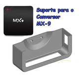 Suporte De Parede Para Conversor Smart Tv Box Mx9 Sob Medida