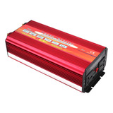 Inversor De Coche, Convertidor De Potencia Lcd De 4000 W, Si