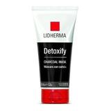 Detoxify Charcoal Mask - Lidherma - Máscara Con Carbón X150g