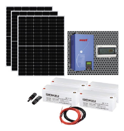 Kit Solar Off-grid 4kw H/día