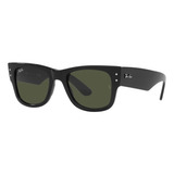 Gafas De Sol Ray Ban Mega Wayfarer Hombre Y Mujer Originales Color Negro