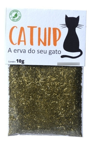 Catnip Erva De Gato Pura E Orgânica Com Frete Grátis - 10g