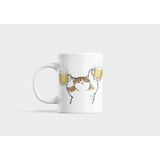 Taza Gato Cervecero Divertida Y Tierna