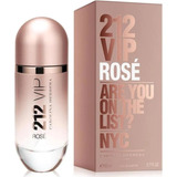 212 Vip Rose Carolina Herrera Edp 80 Ml Para Mujer