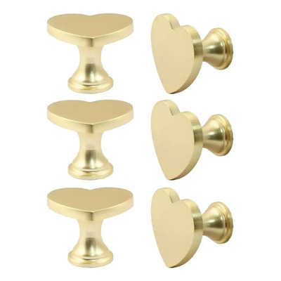 2 Pcs Pomos De Clóset En Forma De Corazón, Tiradores Zchy