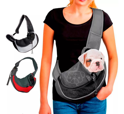 Cargador Mascotas Bolso Maleta Canguro Perros Cachorros