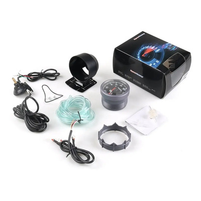 Medidor Presion Libras Boost Gauge Turbo Dynoracing Alarma  | Meses sin interés