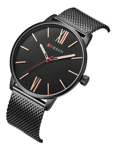 Reloj De Cuarzo Para Hombre Ultrafino Con Números Romanos Ip