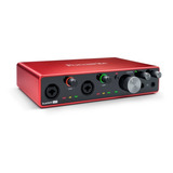 Placa De Sonido Focusrite Scarlett 8i6 Audio Interface Usb