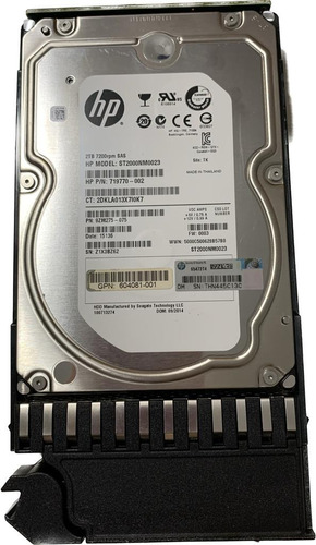 Hd Hp 605475-001 2tb 6ghz 7,2k Sas   