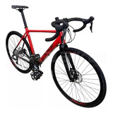 Bicicleta Oggi Road Stimolla Claris 16v Vermelho/preto