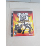 Guitar Hero World Tour Ps3 Playstation 3 Excelente Estado 12