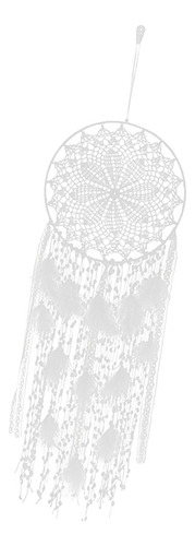 Handmade Big Dream Catcher White Feather Wall Hanging