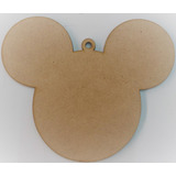 Esferas Navideñas Mickey Mouse Mdf 3mm 40 Pzas