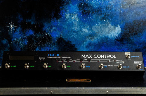 Contralador De Pedales Switchera Midi Max Control Fcx8