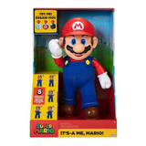 Its-a Me Super Mario Parlante 30cm Articulado ¡envío Rápido!
