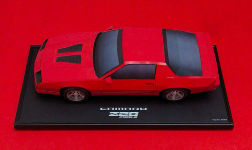 Cuadro 3d Chevrolet Camaro Z28 Iroc-z 47cm*24cm