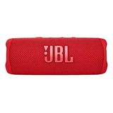 Bocina Jbl Flip 6 Altavoz Portátil A Prueba De Agua Rojo