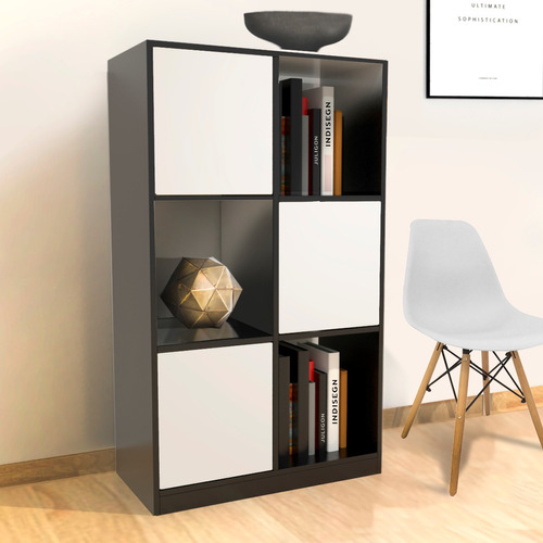 Estanteria Biblioteca Modular Living Organizador Moderno