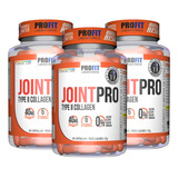 3x Joint Pro Colágeno Tipo 2 - 60 Cáps - Profit Sabor Sem Sabor