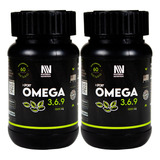Natural Nutrition Kit X2 Omega 3 6 9 Sport Suplemento 6c