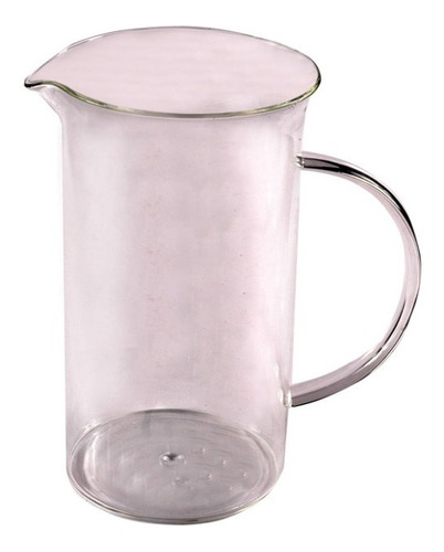 Vaso De Composición Templado Jarra Vidrio Con Pico 600cc