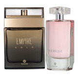 Kit Perfume Empire Gold + Rebelle Feminino.