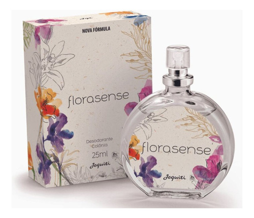 Colônia Florasense Feminina 25 Ml - Jequiti Frasco