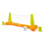 Red De Voley Pileta Voleibol Inflable Intex Juego De Piscina