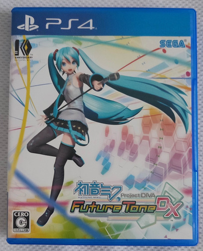 Hatsune Miku Project Diva Future Tone Dx Estándar Para Ps4