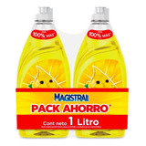 Pack 2 Magistral Lavalozas Concentrado Ultra Limon 500 Ml