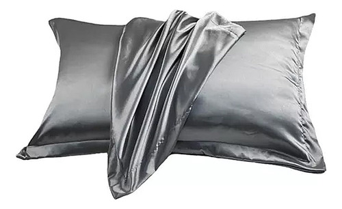 Funda Almohada Satin Tipo Seda Set X2 Unidades 76cm * 50cm