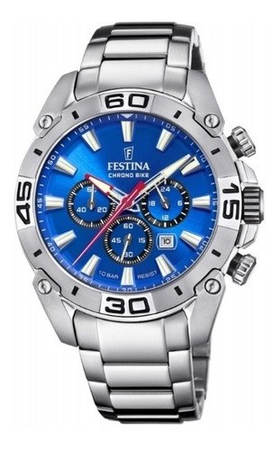 Reloj Festina Hombre Chrono Bike F20543.2 Acero Inoxidable