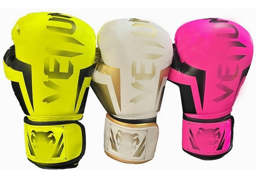 Guantes De Boxeo Venum 16 Oz Negro Mate