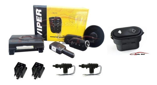 Alarma Viper 3105+2 Seguroselectricos+3relays+botonparasegur