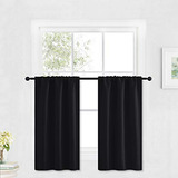 Cortinas Opacas Para Habitación De Niñas, 2 Paneles, 29x30 P